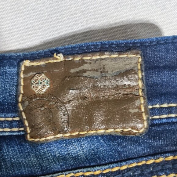 Silver Jeans Suki Capri women's size 29 ink blue straight leg - Picture 5 of 15